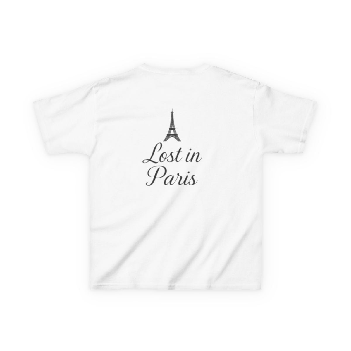 Drain Paris Eiffel Tower Graphic Kids Tee
