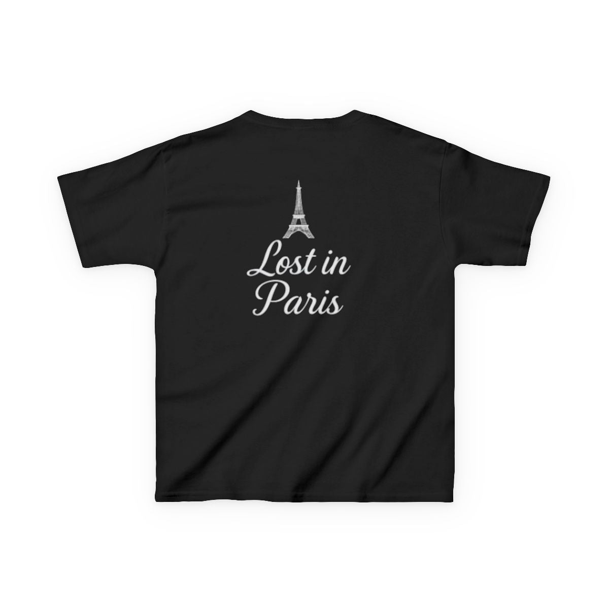 Drain Paris Eiffel Tower Graphic Kids Tee