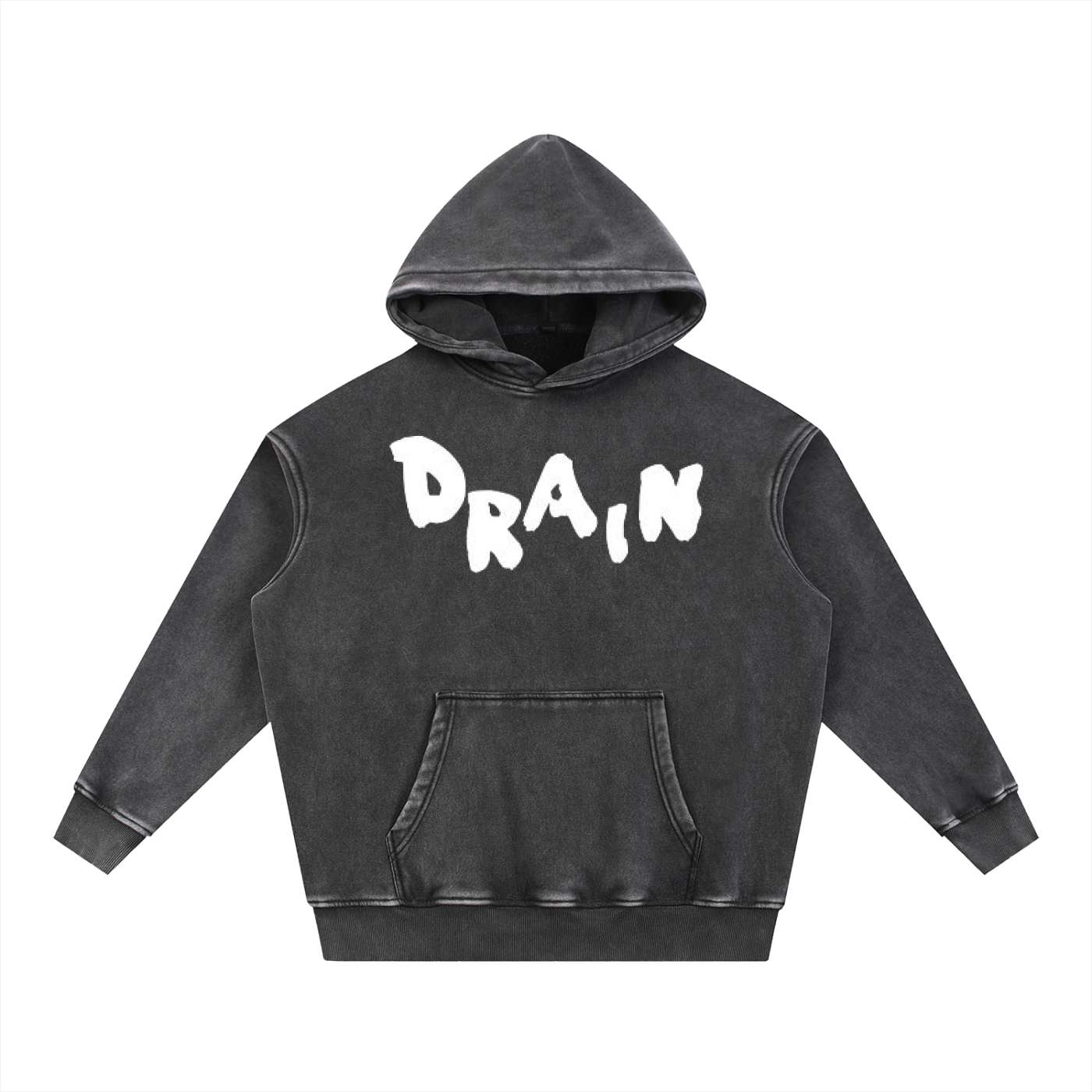 SNOW WASH HOODIE ONYX