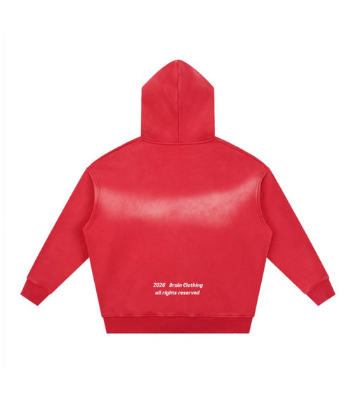 SNOW WASH JACKET CHERRY