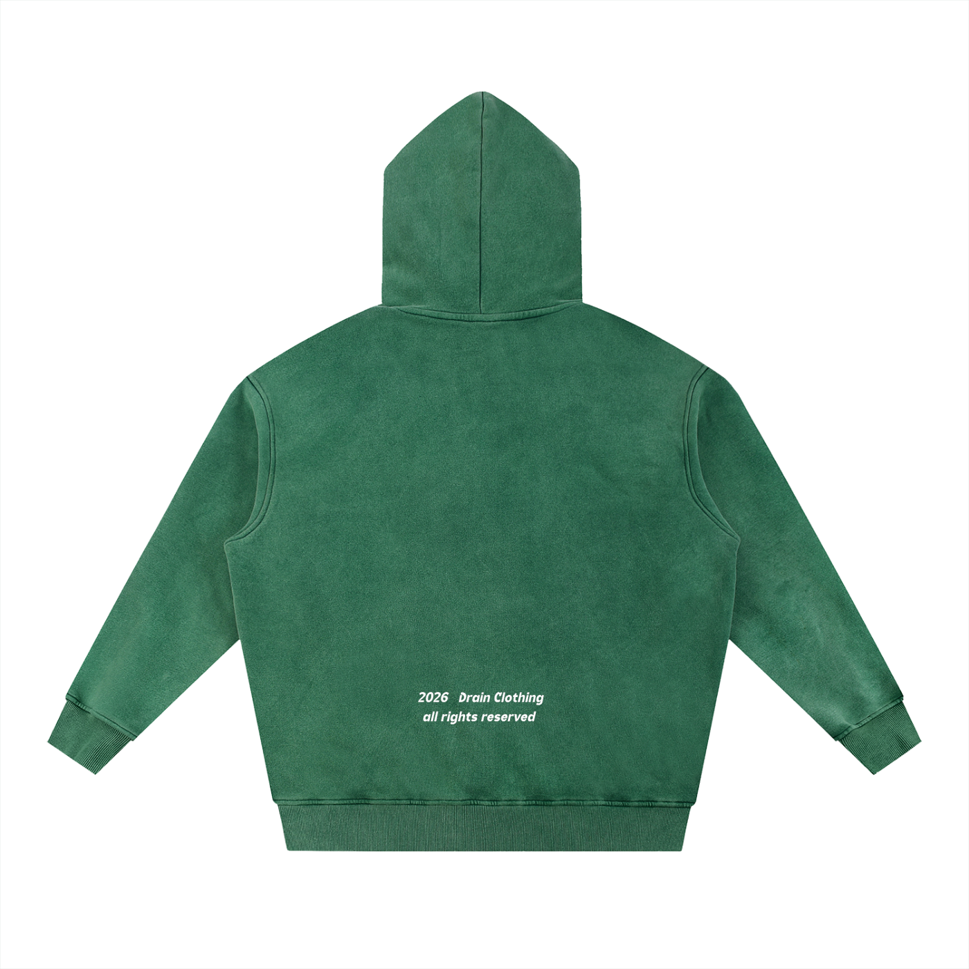 SNOW WASH HOODIE EMERALD
