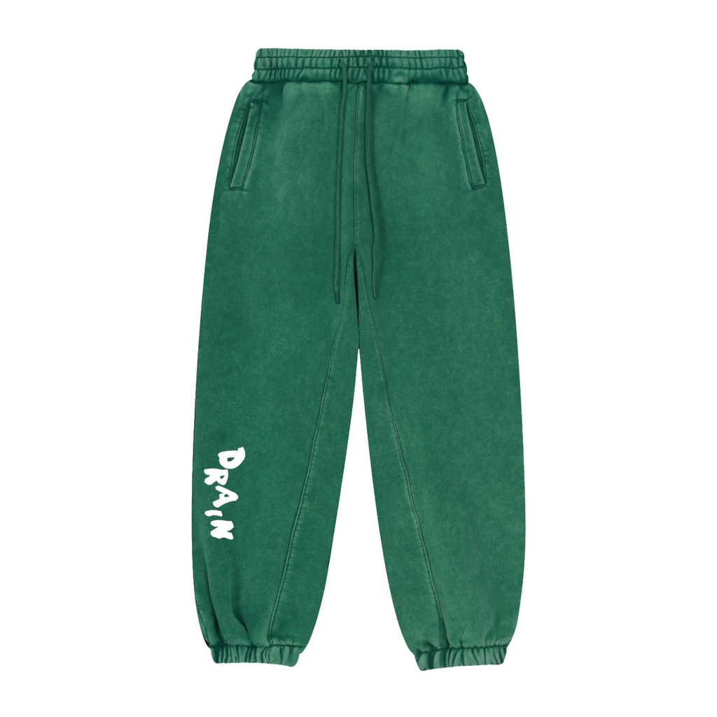 SNOW WASH SWEATPANTS EMERALD