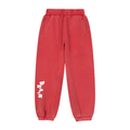 SNOW WASH SWEATPANTS CHERRY