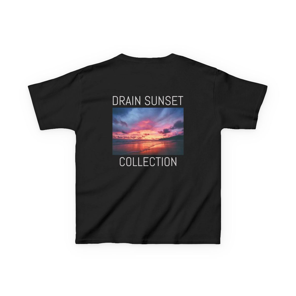 Drain Sunset Wave Kids Tee